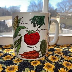HH Houston Harvest Extra Large Vegetable Soup Mug – 28 oz Giant Mug